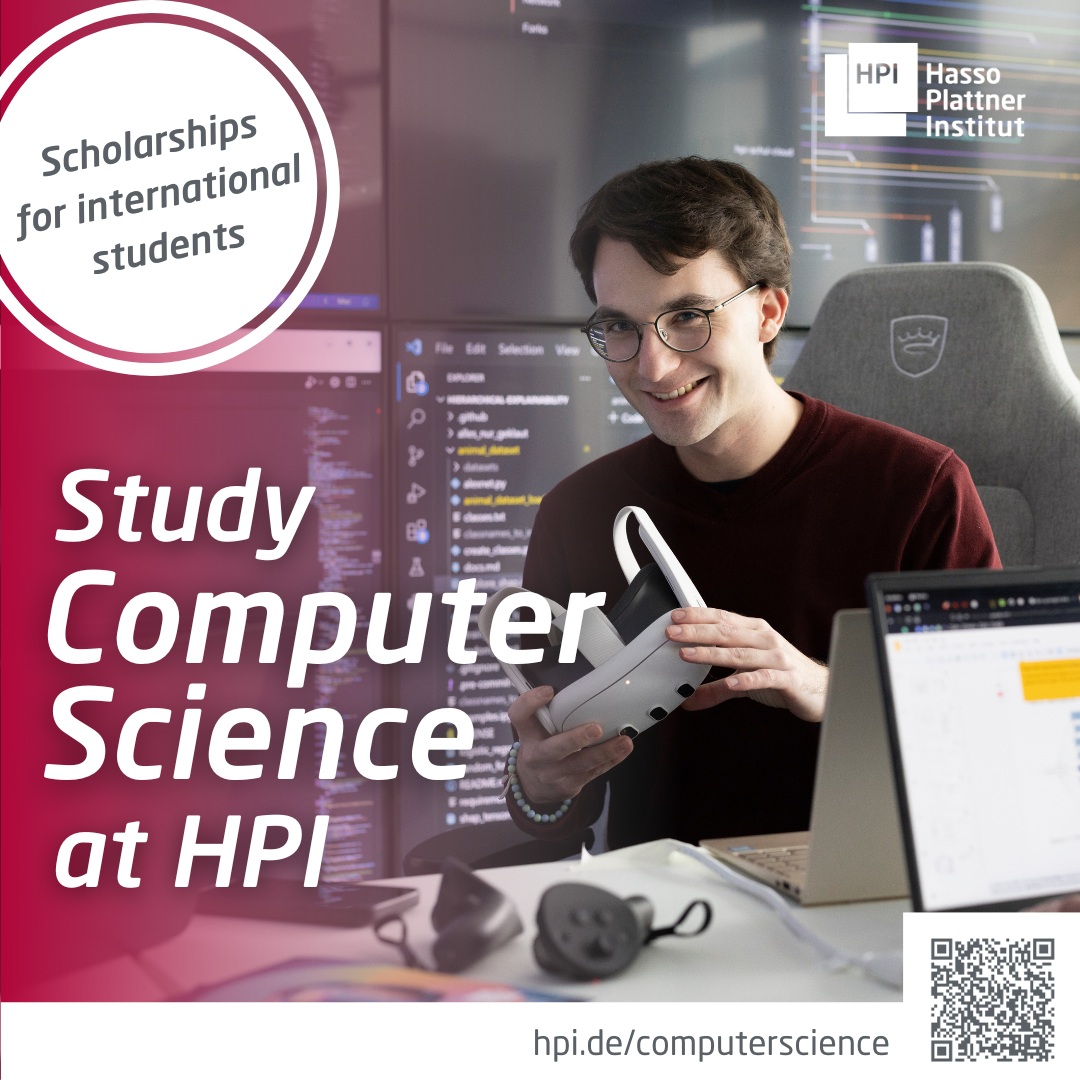 Scholarships in Computer Science at HPI