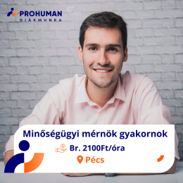 Minőségügyi mérnök gyakornok
